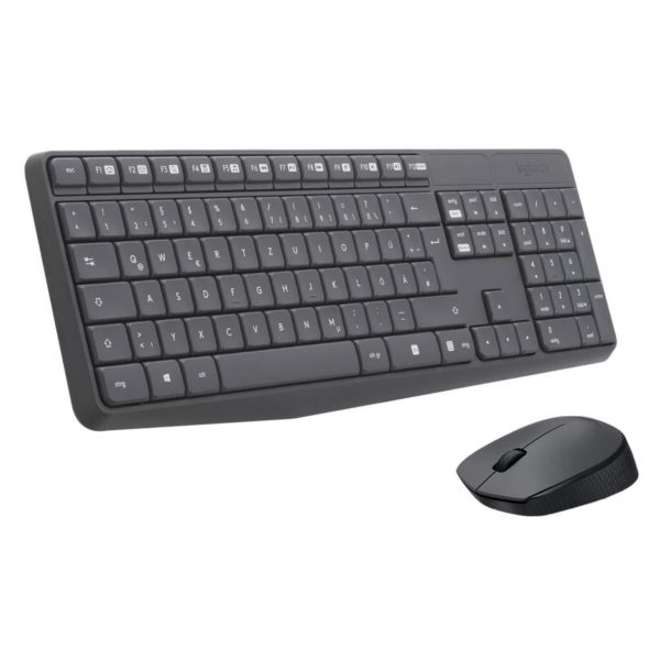 Combo Logitech inalámbrico teclado y mouse Mk235