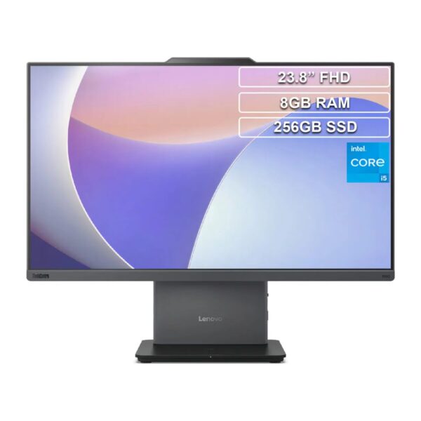 AIO LENOVO THINKCENTRE NEO 50A 24 GEN 5, INTEL CORE I5 13420H, SSD 256GB, DDR5 8GB, PAN 23.8" FHD IPS, NEGRO